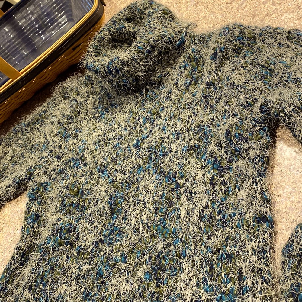 Kroshetta By Papillon Turtleneck Type Sweater Size Small